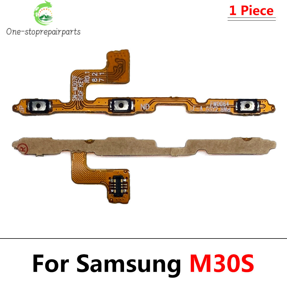 Power On Off Volume Side Button Key Flex Cable For Samsung M30s M10 M20 M30 M22 M32 M52 M62 M23 M33 M53 M34 M10s M31 M51 M31s Samsung phone repair parts