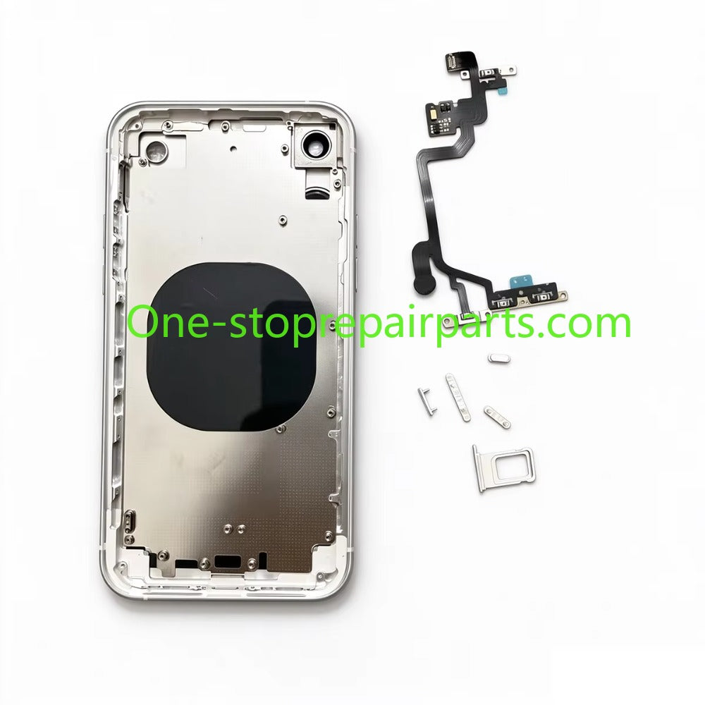 DIY Retrofit Housing Kit For iPhone XR/11 18 Pro Style Assembly With Frame, Flex Cable, Side Keys & Matching Phone Case iPhone phone repair parts