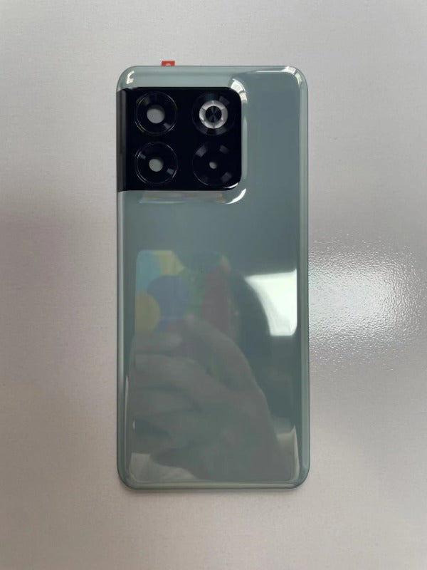 Original Back Battery Cover For OnePlus 10T Back Cover CPH2415 CPH2413 CPH2417 Rear Door Housing Case With Camera Frame Replace  OnePlus phone repair parts