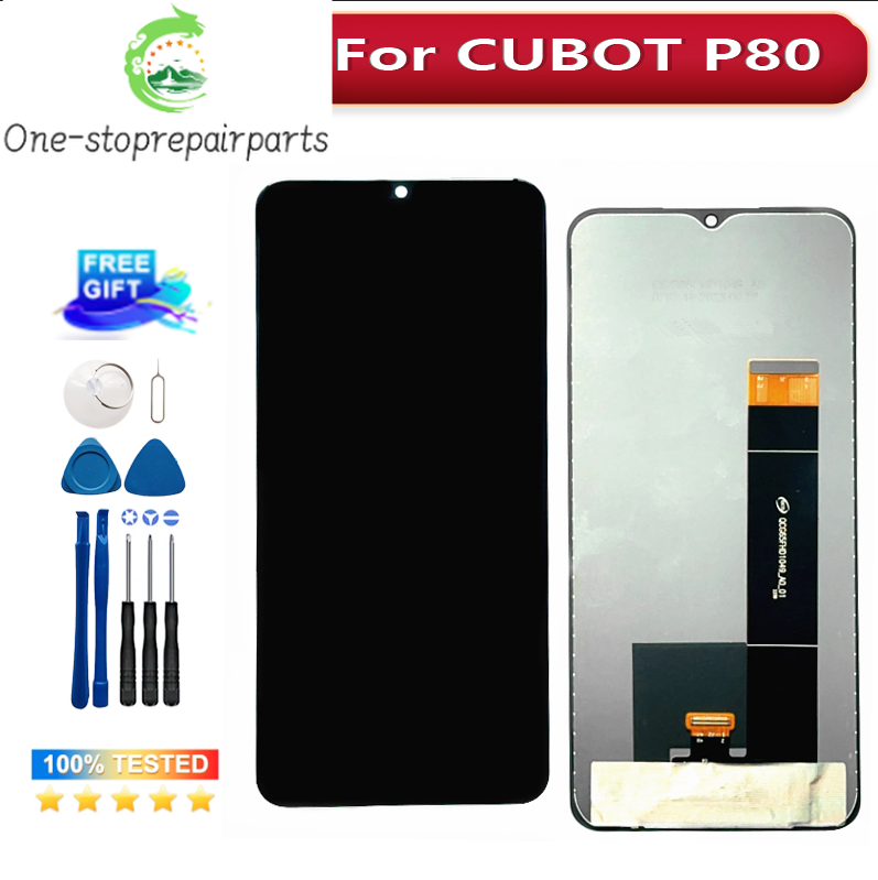 6.58 Inches New Original Replacement Parts For CUBOT P80 LCD Display +Touch Screen Digitizer Assembly Other brand Phone repair parts