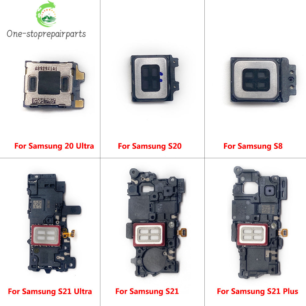 New Ear Speaker For Samsung  S8 S9 S10 S10e S20 S21 S22 S23 S24 Plus Ultra Fe Earpiece Earspeaker Flex Cable Samsung phone repair parts