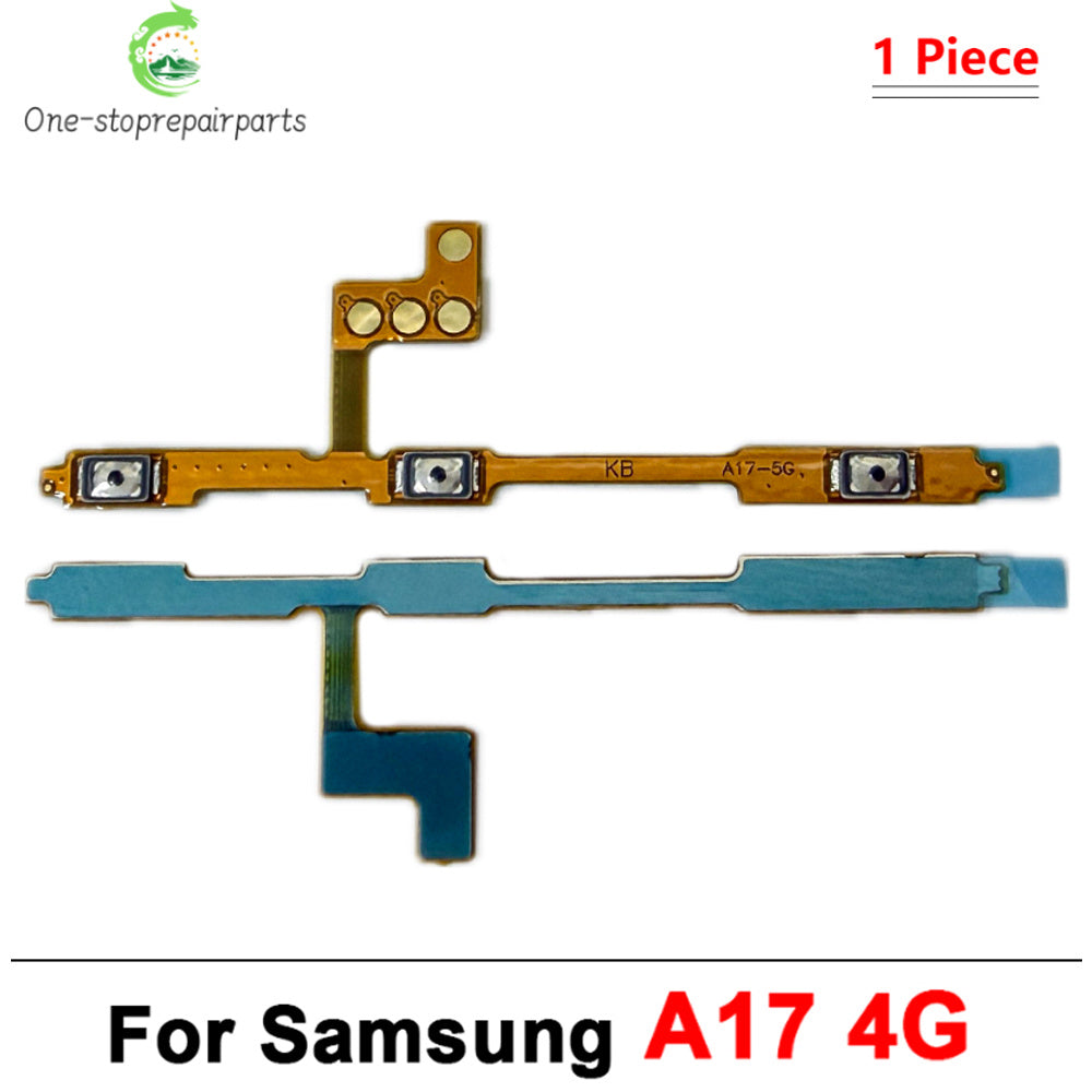 New For Samsung A06 A06s A16 A26 A36 A56 A07 A17 A37 4G 5G Volume Button Power Switch On Off Button Flex Cable Samsung phone repair parts