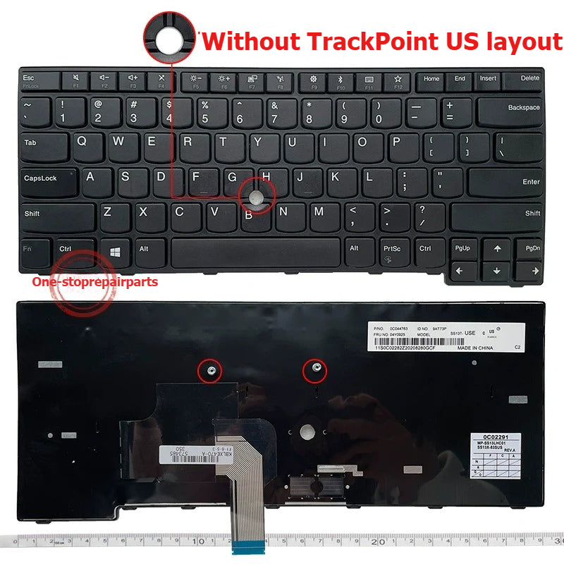 Keyboard for IBM E450 E455 E450C W450 E460 E465 E475 E470 E470C mouse TrackPoint