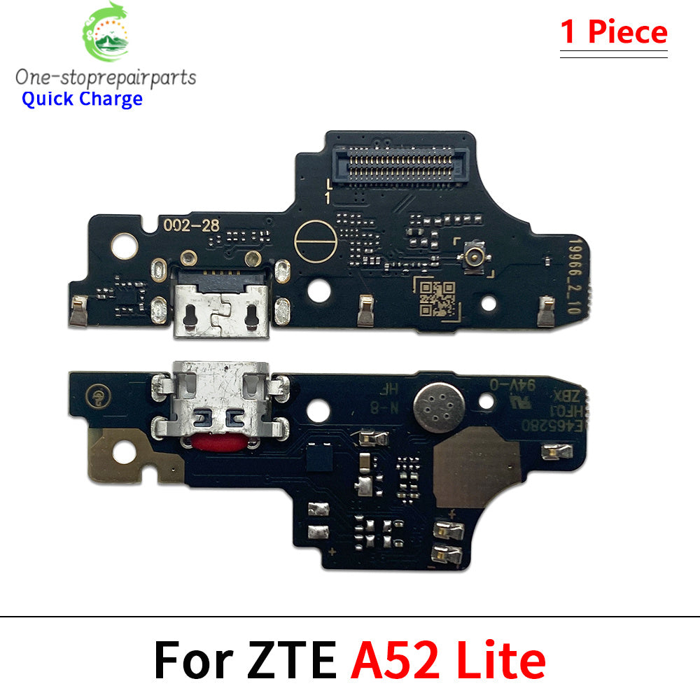 10Pcs, Dock Connector Micro USB Charger Charging Port Flex Cable For ZTE A31 A33s A34 A35 A51 A52 A53 A54 A55 A71 A72 A73 4G 5G ZTE phone repair parts