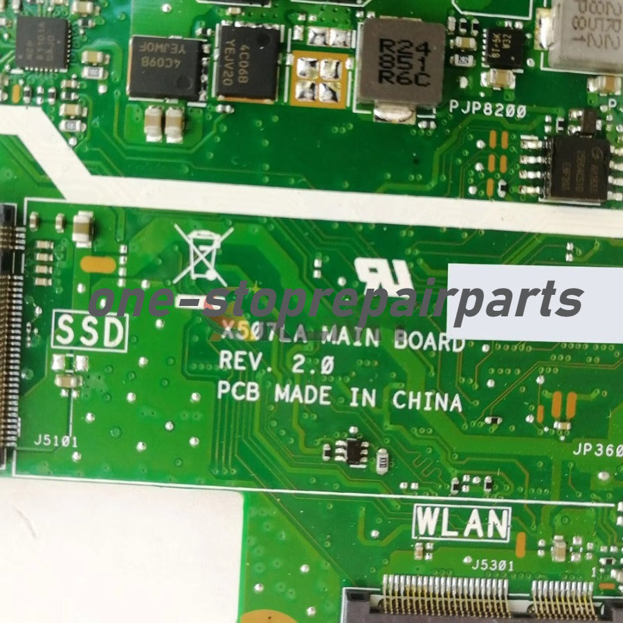 X507MA Laptop Motherboard For ASUS X507LA F507MA X507M A507M R507M X507L Mainboard W/ N4000 N5000 I3 I5 I7-5th CPU 100% Working ASUS laptop repair parts