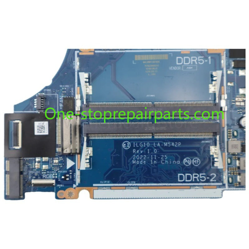 Laptop Motherboard For Lenovo LOQ 15IRH8 LA-M542P With CPU I5-13500H I7-13700H GPU RTX4050 6G RTX4060 8G 5B21L27498 5B21L27500 Lenovo laptop repair parts