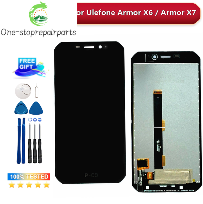 New Touch Screen+LCD Display Assembly Replacement For Ulefone Armor X6 / Armor X6 Pro / Armor X7 / Armor X7 Pro Android 9.0 Phon Other brand Phone repair parts