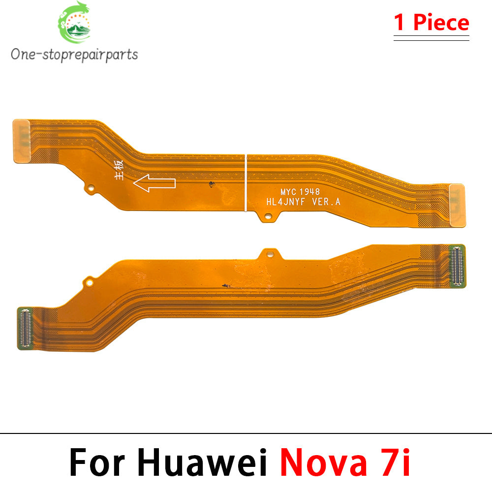 10Pcs, For Huawei Nova 7 7i 8 8i 9 Se 10 11 Pro Y60 Y70 4G 5G Main Motherboard Flex Cable Replacement Parts Huawei phone repair parts