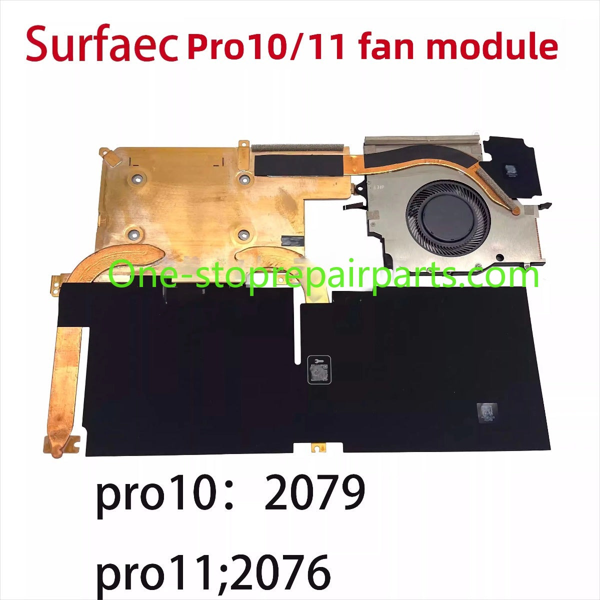 Heatsink cooling fan for Microsoft Surface Laptop Pro4 5 6 7 8 9 10 11 go 1 2 3 book2 3 4 laptop 2 3 4 heat sink fan Microsoft surface laptop repair parts