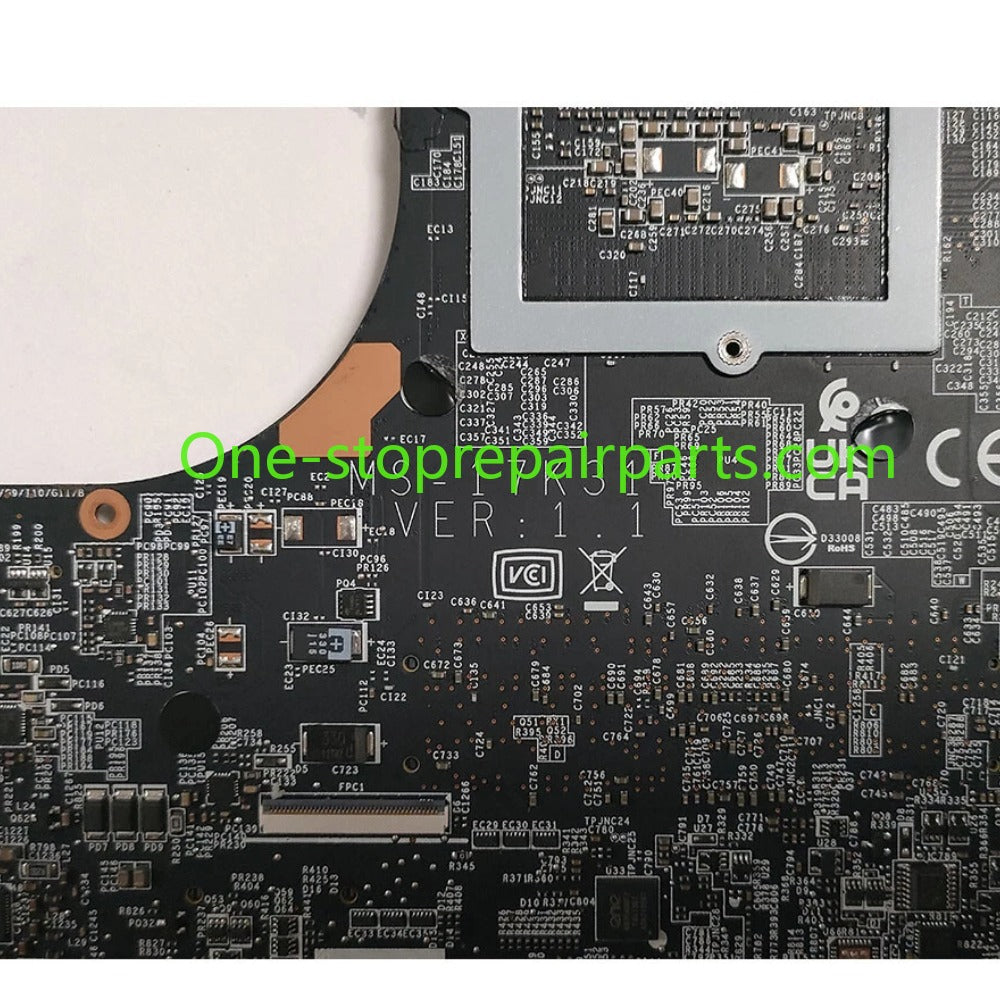 Original For MSI GE76 RAIDER 11UG MS-17K3 MS-17K31 laptop Motherboard WITH i7-11800H RTX3060 I9-11980HK RTXA5000 Tested Fast Ship MSI laptop repair parts