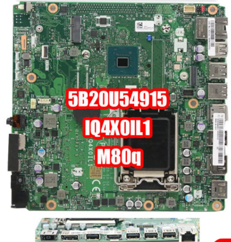 Motherboard For Lenovo ThinkPad V50t-13IOB Tiny6 ThinkCentre M80q Q470 M70a M70q H470 G2 5B20U54915 5B20U54371 5B20U54378 5B20U54923 5B20U54379 5B20U54434  NM-E101 IQ4X0IL1 IdeaCentre Mini 5-01IMH05 Desktop System Board Lenovo laptop repair parts