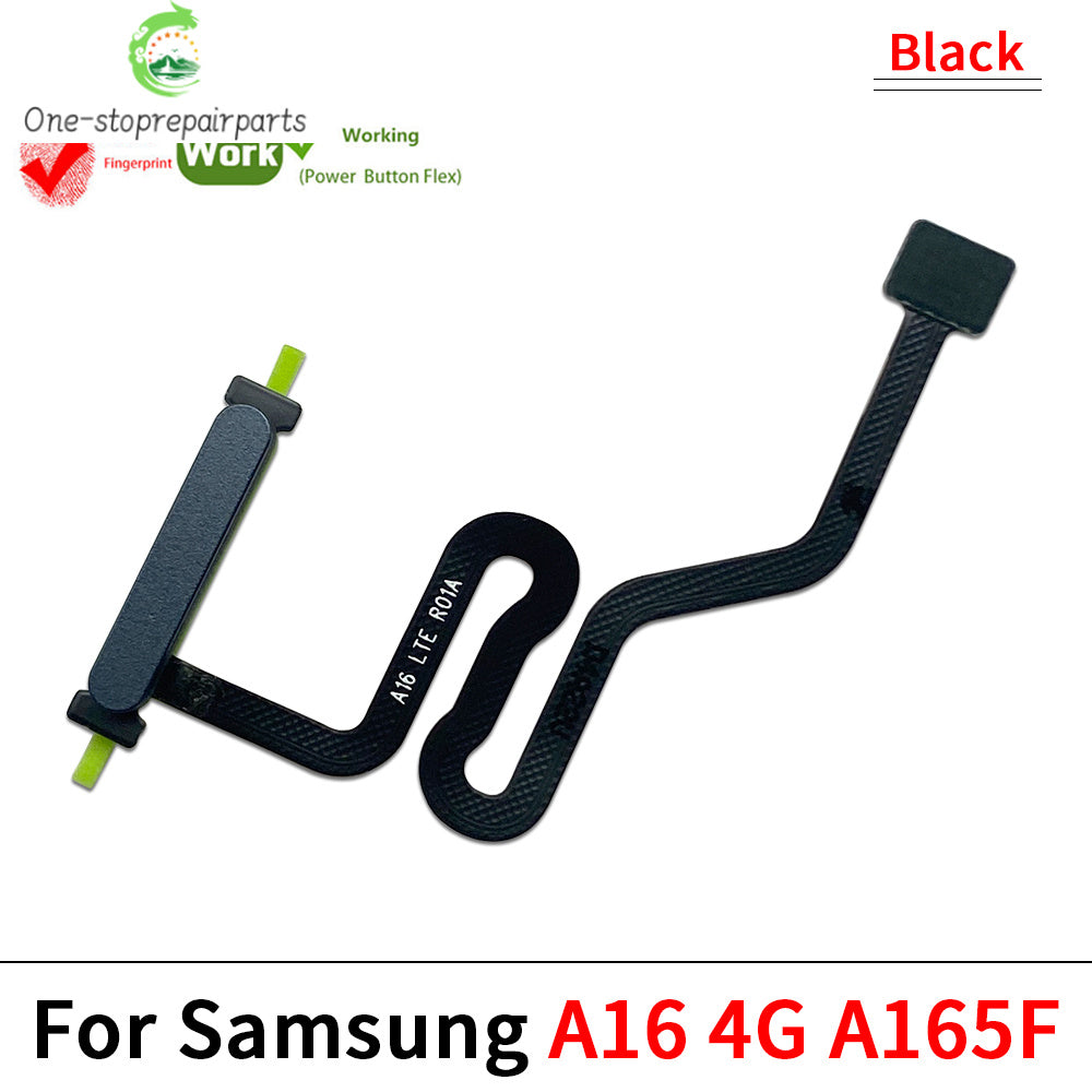 New For Samsung A06 A16 A26 4G 5G Home Button FingerPrint Touch ID Sensor Flex Cable Ribbon Replacement Parts Samsung phone repair parts