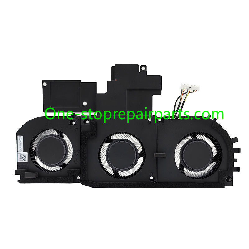 Laptop CPU GPU cooling fan thermal heatsink with circular fan For DELLPro Max 16 Plus MB16250 Precision 7690 0CHM9R 0WDXF1 0W7WHG 0W7WHG 0M87VT 0M87VT UMA cooling systems heat sink module Dell laptop repair parts