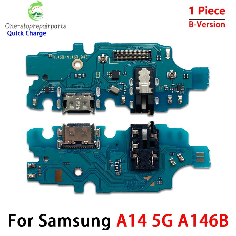 For Samsung A13 A23 A33 A53 A52 A72 A14 A24 A34 A54 4G 5G USB Charging Port Dock Charger Connector Board With Micro Flex Cable Samsung phone repair parts
