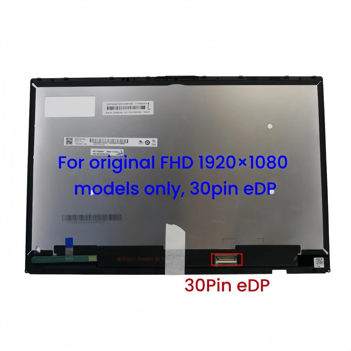 13.9" for Lenovo Yoga C930-13IKB Type 81EQ 81C4 LCD Touch Screen Assembly with Bezel Digitizer Board Replacement 5D10S73331/330 Lenovo laptop repair parts
