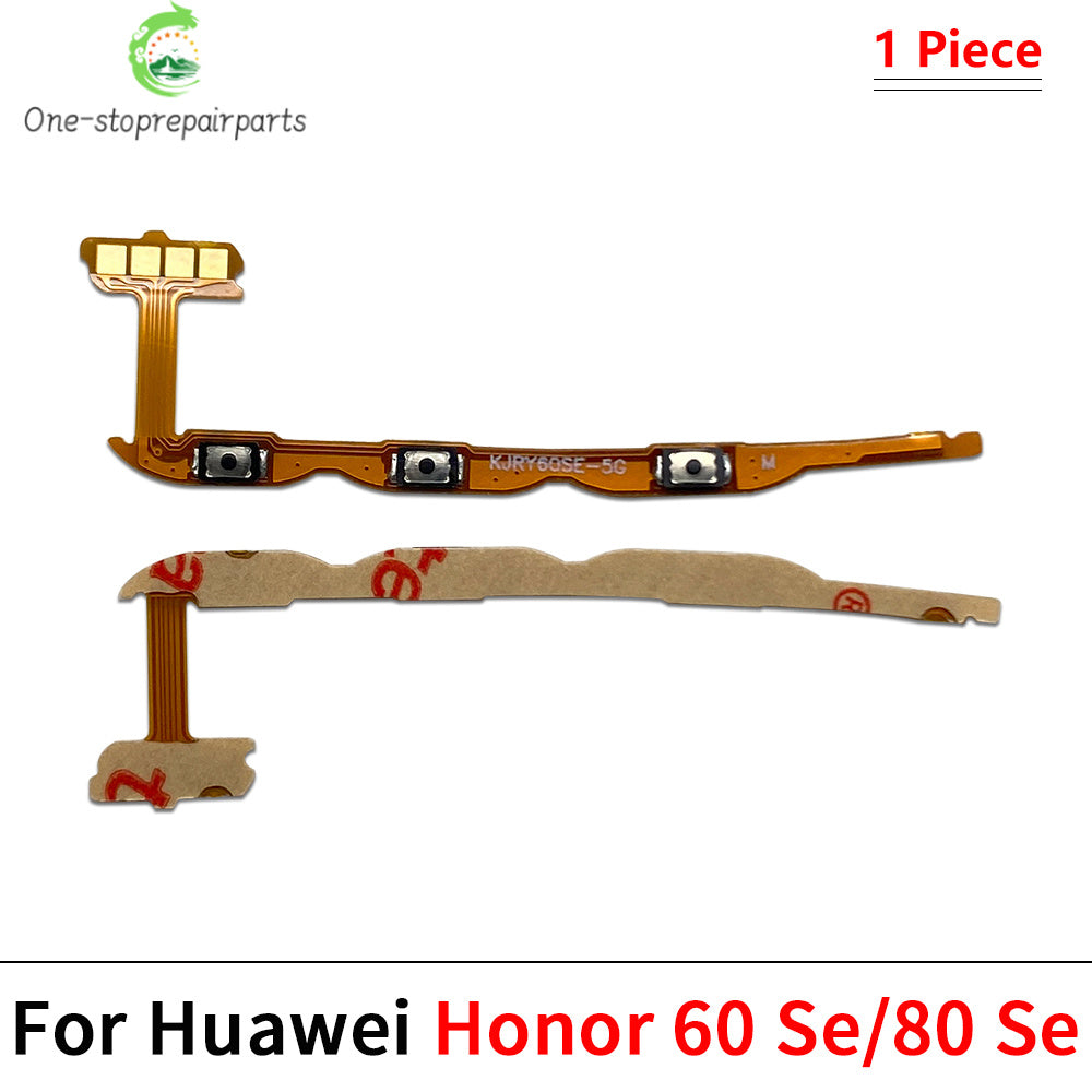 Power Switch On/Off Button Volume Key Button Flex Cable For Huawei Honor 50 60 70 80 90 Pro Se Lite Magic 4 5 6 7 Pro Lite Huawei phone repair parts