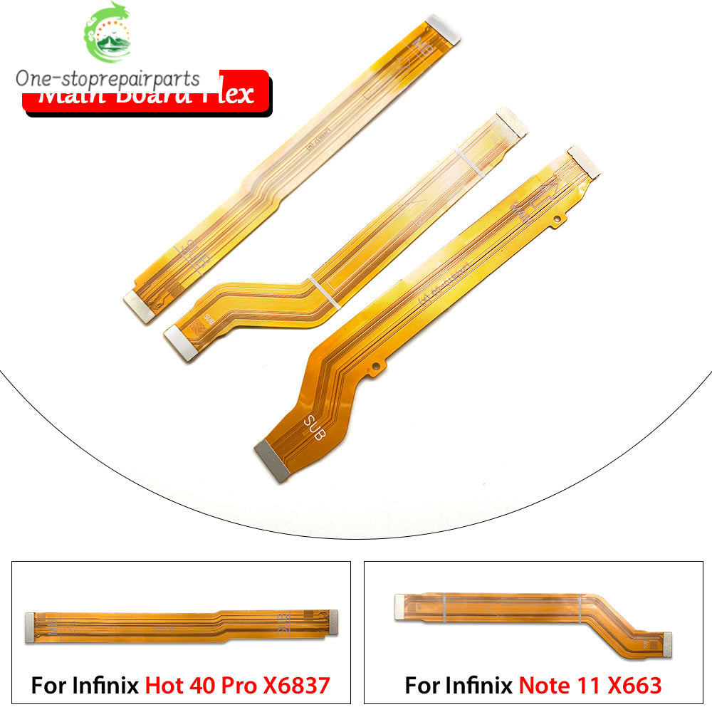 Main Board Motherboard Connector Mainboard Flex Cable For infinix Note 10 11 12 30 30i 40 Pro G96 VIP 4G 5G X693 X663 X697 X695  infinix phone repair parts