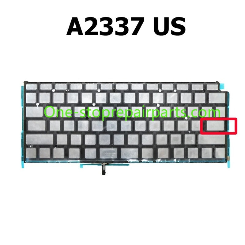 Macbook Pro Air Retina A2179 A2337 A2289 A2251 A2289 A2338 Keyboard Backlight Backlit Sheet Cover