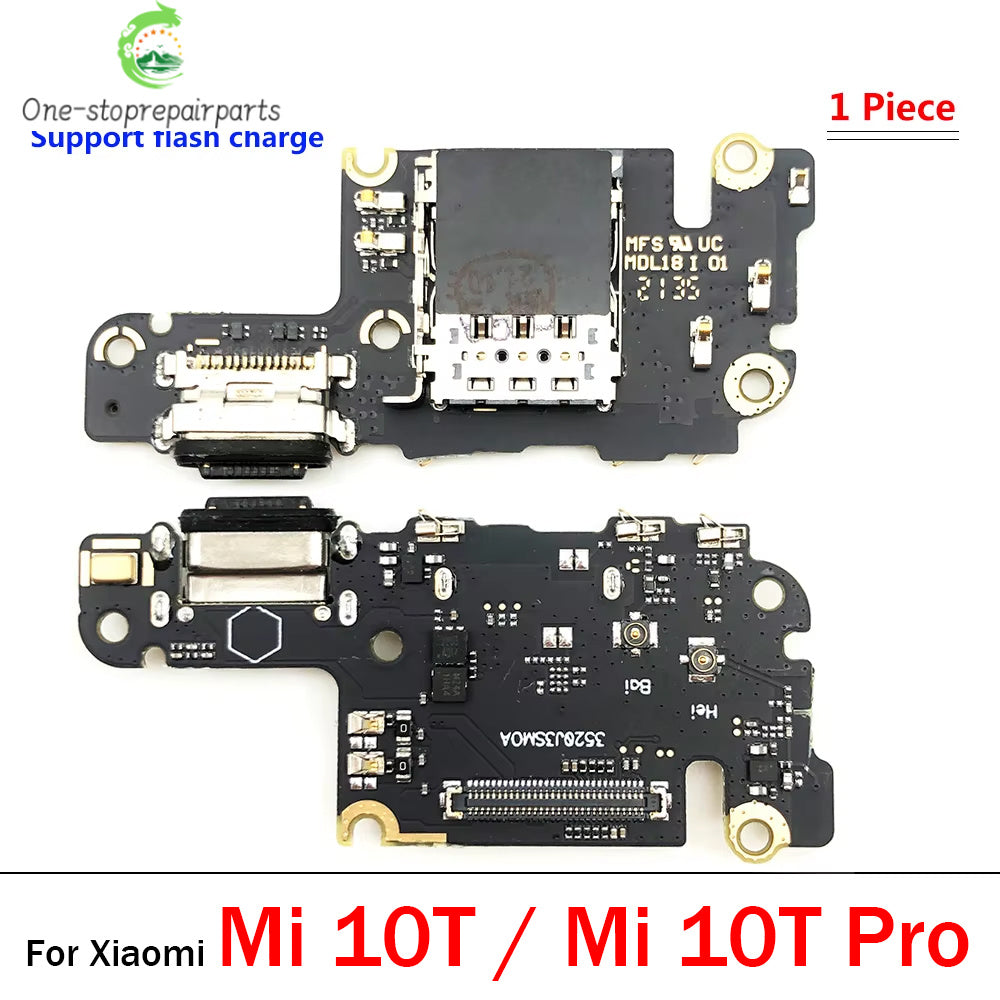 New USB Charging Port Dock Charger Plug Connector Board Flex Cable For Xiaomi Mi 10 10T 11 11T 12 12T 13 13T 14 Pro Lite  Xiaomi  Xiao mi phone repair parts