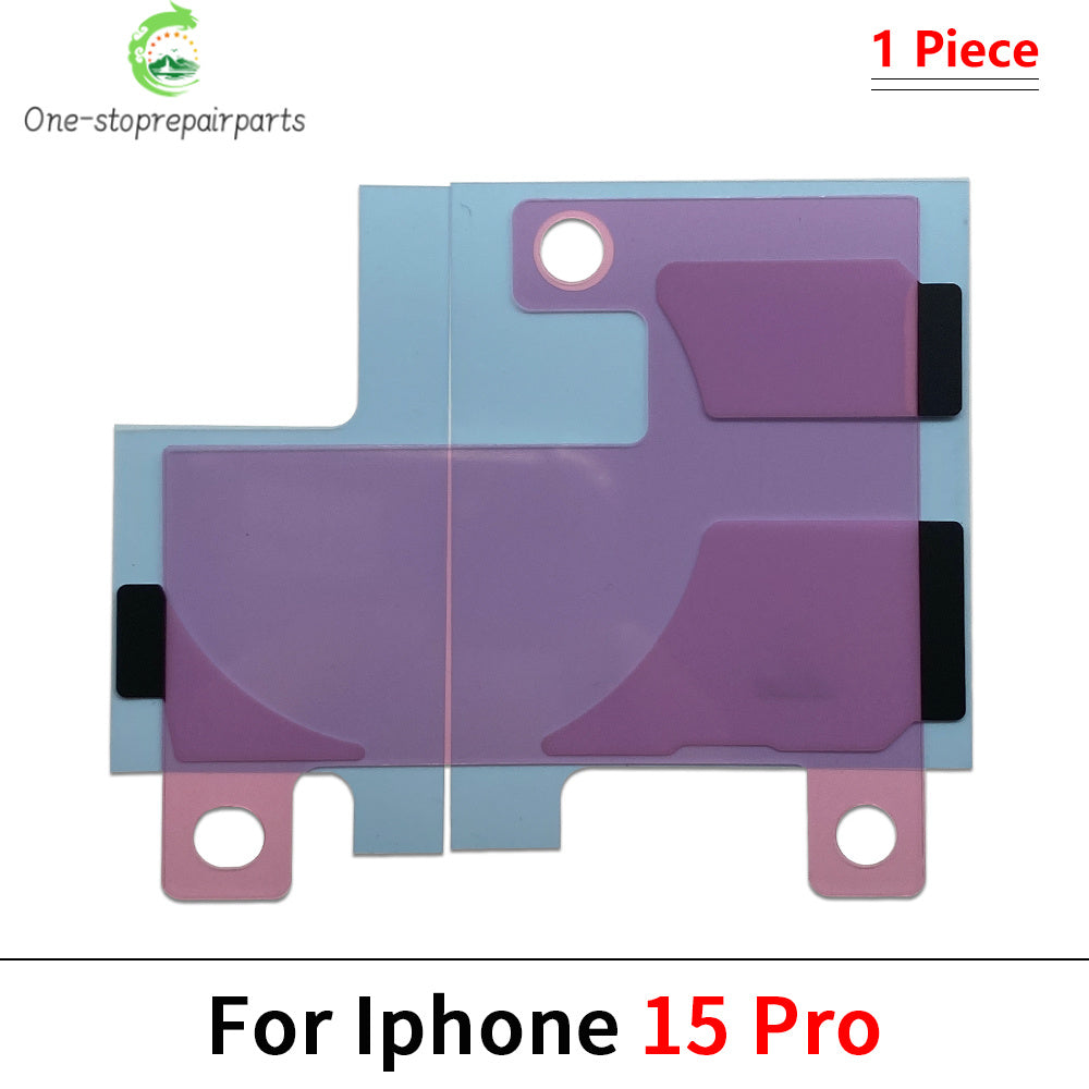 50Pcs/Lot, Battery Adhesive Sticker For iPhone 11 12 13 14 15 16 Pro Max Battery Double Tape Strip Pull Trip iPhone phone repair parts