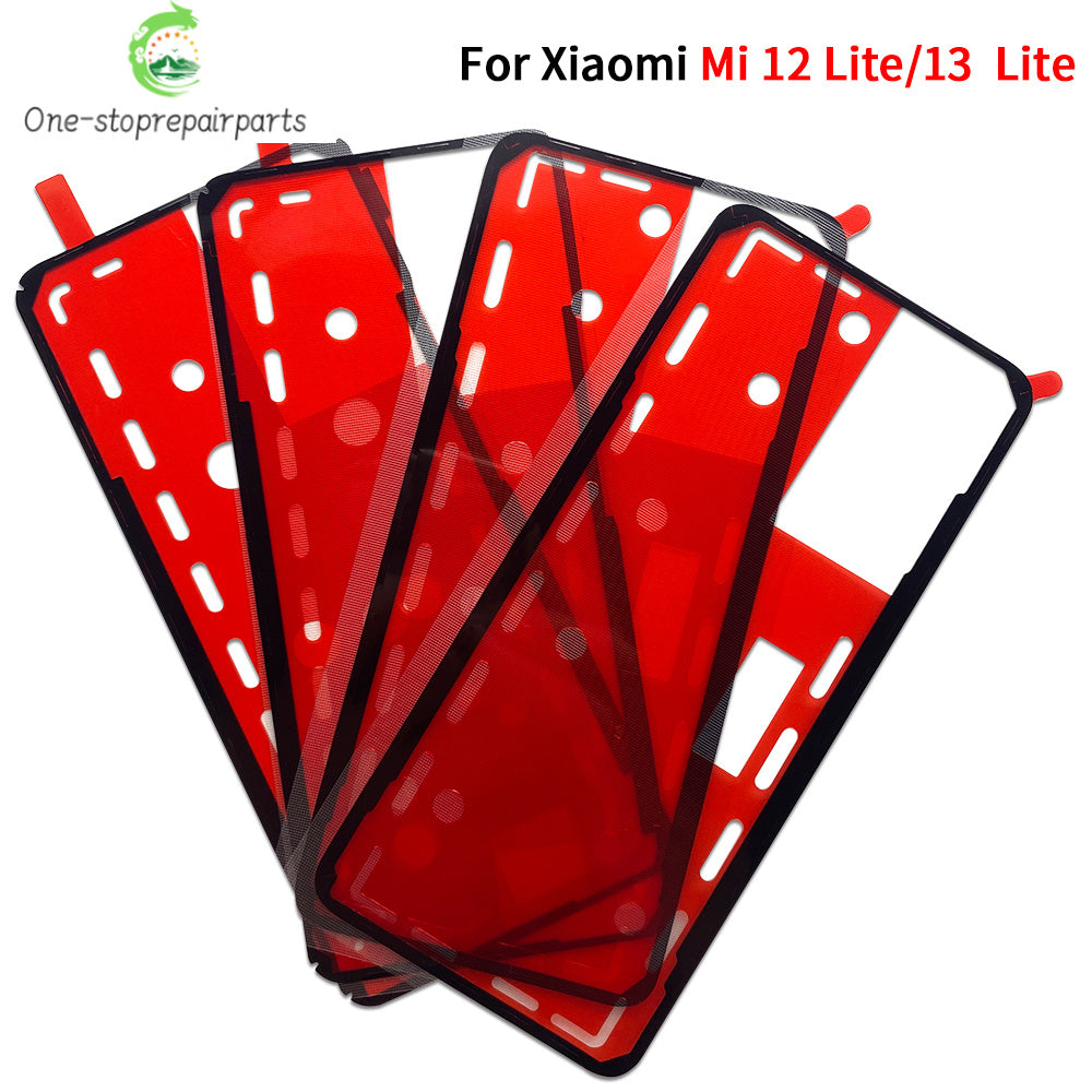 10Pcs, Adhesive Sticker Back Housing Battery Cover Glue Tape For Xiaomi Mi 10 10T 11 11T 12 12T 13 13T 14 Pro Lite  Xiaomi  Xiao mi phone repair parts