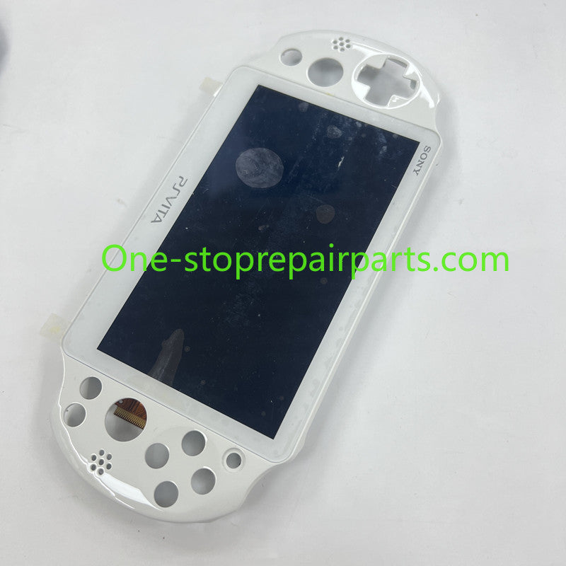 LCD Screen with frame assembly For PS Vita 2000 PSV 2000 PSVITA2000 Game Console Display Screen Replacement of Accessories Game console repair parts
