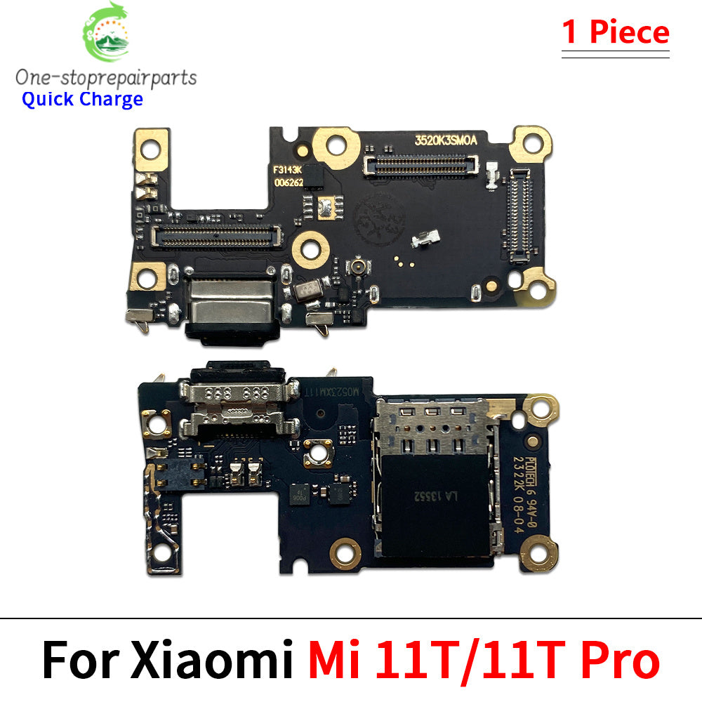 New USB Charging Port Dock Charger Plug Connector Board Flex Cable For Xiaomi Mi 10 10T 11 11T 12 12T 13 13T 14 Pro Lite  Xiaomi  Xiao mi phone repair parts