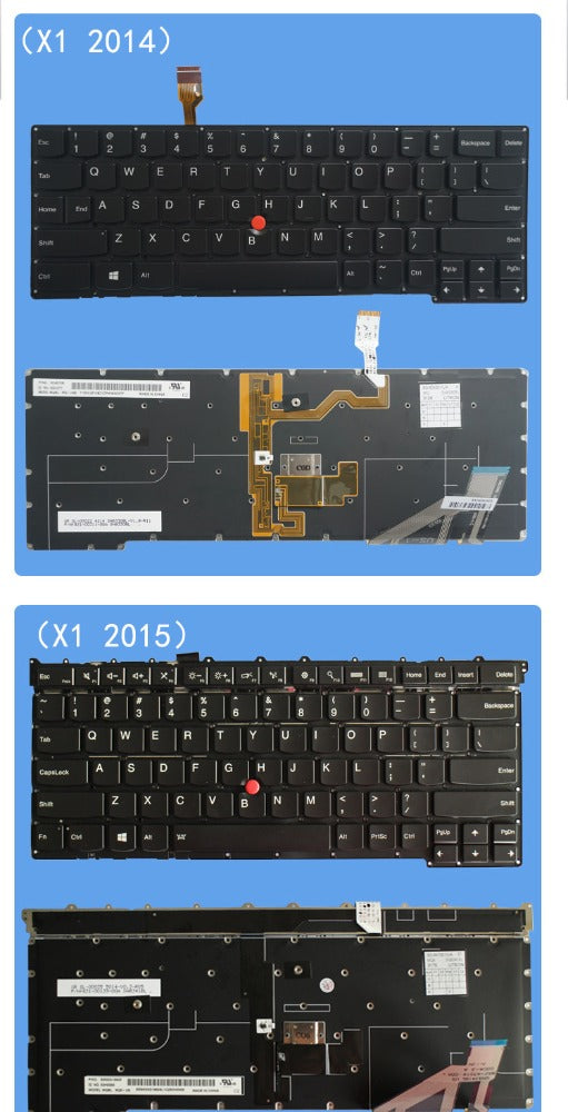 Keyboard for lenovo thinkpad X1 carbon YOGA 2ND 3RD 4/5/6/7TH GEN8 keyboard