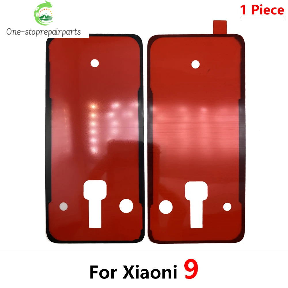 New For Xiaomi Mi 8 9 9T 10 10T 11 11T 12 Pro Lite Note 10 Lite Back Battery Cover Door sticker Adhesive glue tape Xiaomi  Xiao mi phone repair parts
