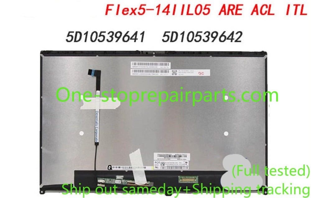 Корпус Lenovo Flex5-14IIL05 ARE 触摸液晶屏幕总成5D10S39642 5D10S39641 