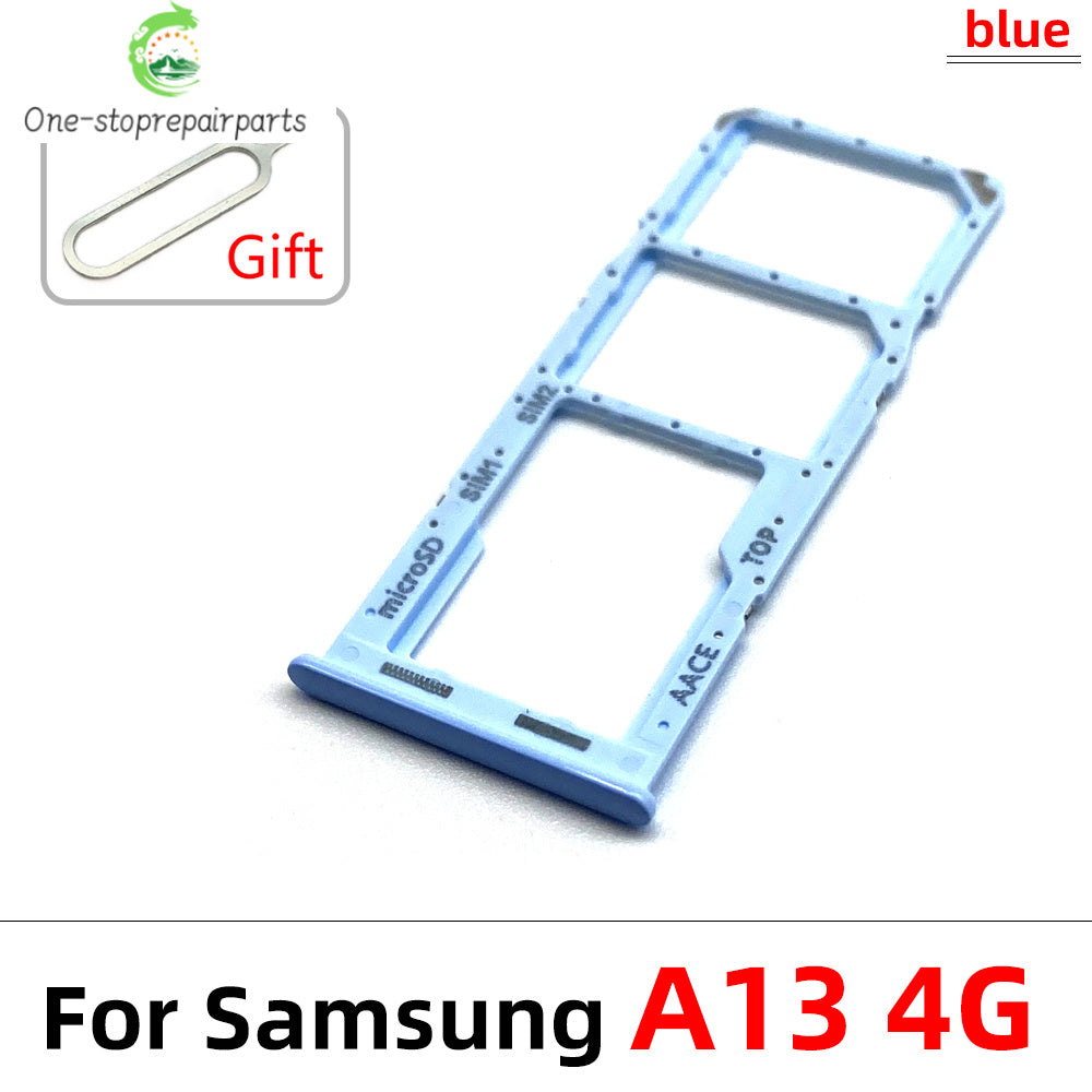 SIM Card Slot SD Card Tray Holder Adapter For Samsung A13 A14 4G 5G Replacement Spare Parts Samsung phone repair parts