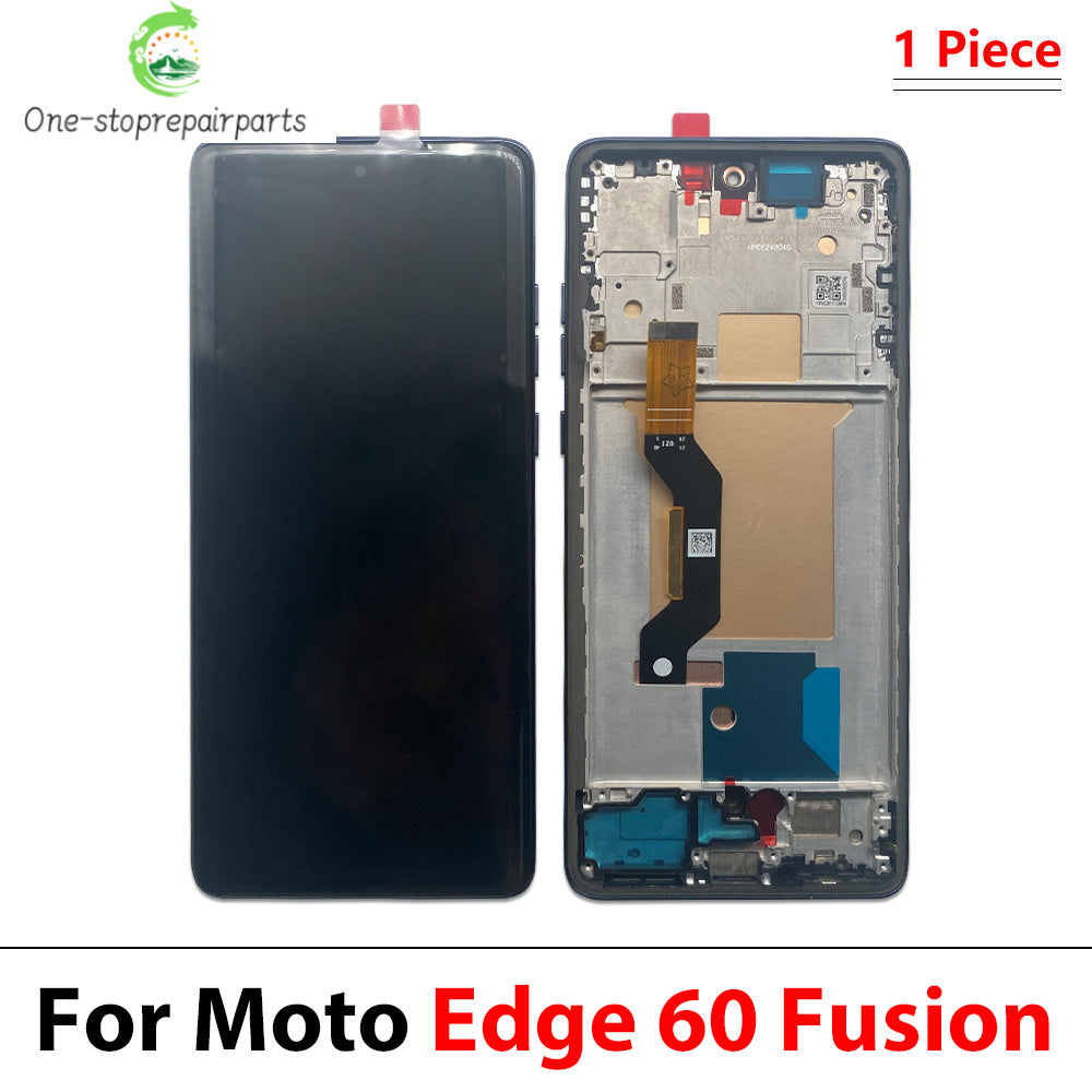 LCD Display Touch Screen Digitizer Assembly For Motorola Moto Edge 60 Pro Fusion Stylus E13 E22 E32 E20 E40 LCD Motorola phone repair parts