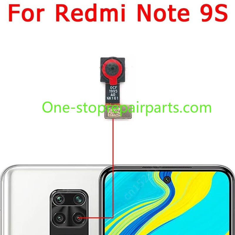 Rear Back Camera For Xiaomi Redmi Note 9 Pro 9S 9Pro Note9 Main Backside Camera Module Flex Replacement Spare Parts Xiaomi phone repair parts