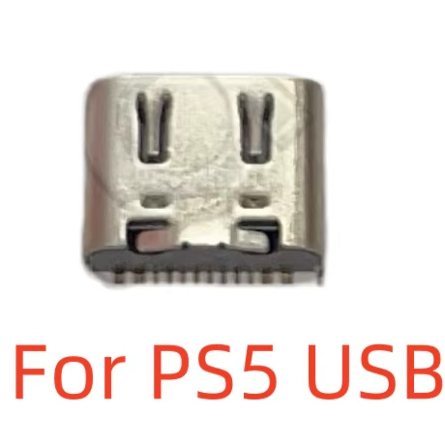 10PCS Compatible Charging Port For PS5 PS4 Pro Slim For Xbox Series S X Power Jack Socket Connector For Xbox One/Slim/X & S Game console repair parts