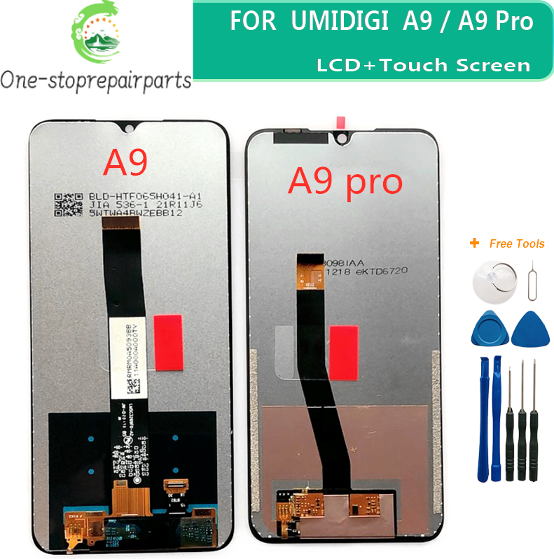 New For UMIDIGI A9 LCD Display + Touch Screen Assembly Replacement For Umi Umidigi A9 Pro A9Pro Smartphones Repair Screen Umidigi phone repair parts