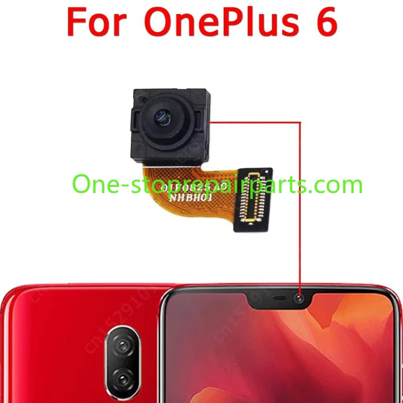 Rear Front Camera For OnePlus 6 T One Plus 6T Selfie Frontal Back Facing Backside Camera Module Flex OnePlus phone repair parts