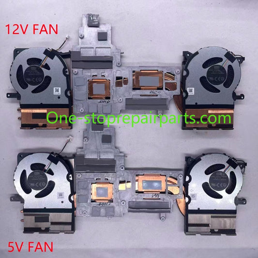 Laptop Cooling Fan Heatsink Module for Lenovo Legion 5 15IRX10 - Type 83LY Legion 5 15IRX10 - Type 83LY  5F10S14295 5F10S14296 5F10S14297 5F10S14298 FAN 83LY THM_ROW THM_PRC 5V 12V FanLenovo laptop repair parts