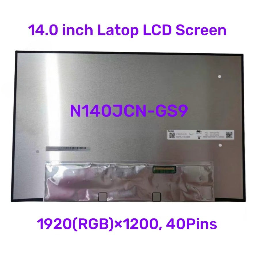 14.0 Inch  WUXGA 1920 x 1200 LCD 60Hz Touch Screen for Lenovo Thinkpad X1 Carbon Gen 9 Screen N140JCN-GS9 N140JCN GS9 C1 SD10Q67050 5D10V82370 5D11X64967 Lenovo laptop repair parts
