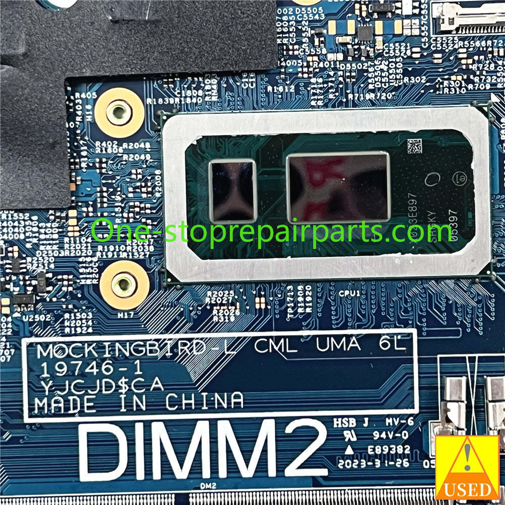 FULL TESTED Motherboard for DELL Latitude 3410 3510 CN-0PD7RH CN-0FDJTY 0FDJTY SRGKY i5-10210U 19746-1 19746-2 CN-KW9T3 5205U I3-10100 I5-10210 I7-10510