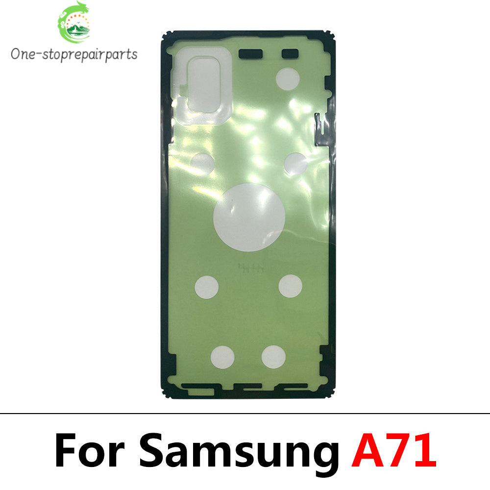 10Pcs， Back Battery Cover Door Sticker Adhesive Waterproof For Samsung A20 A30 A50 A70 A20s A21s A30s A31 A51 A71 A32 A52 A72 Samsung phone repair parts