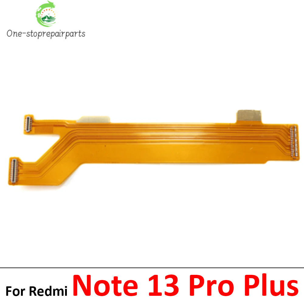 New For Xiaomi Redmi Note 13 Pro Plus 4G 5G Dock Connector USB Charger Charging Board Port Main Mainboard Flex Cable Xiaomi  Xiao mi phone repair parts