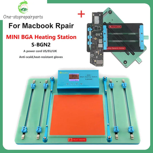 SoFix S-BGN2 Mini BGA Heating Station For Laptop Macbook Pro Motherboard Heating Soldering T2 Chip Glue Removal Fix Repair Tool Professional Repair Tools