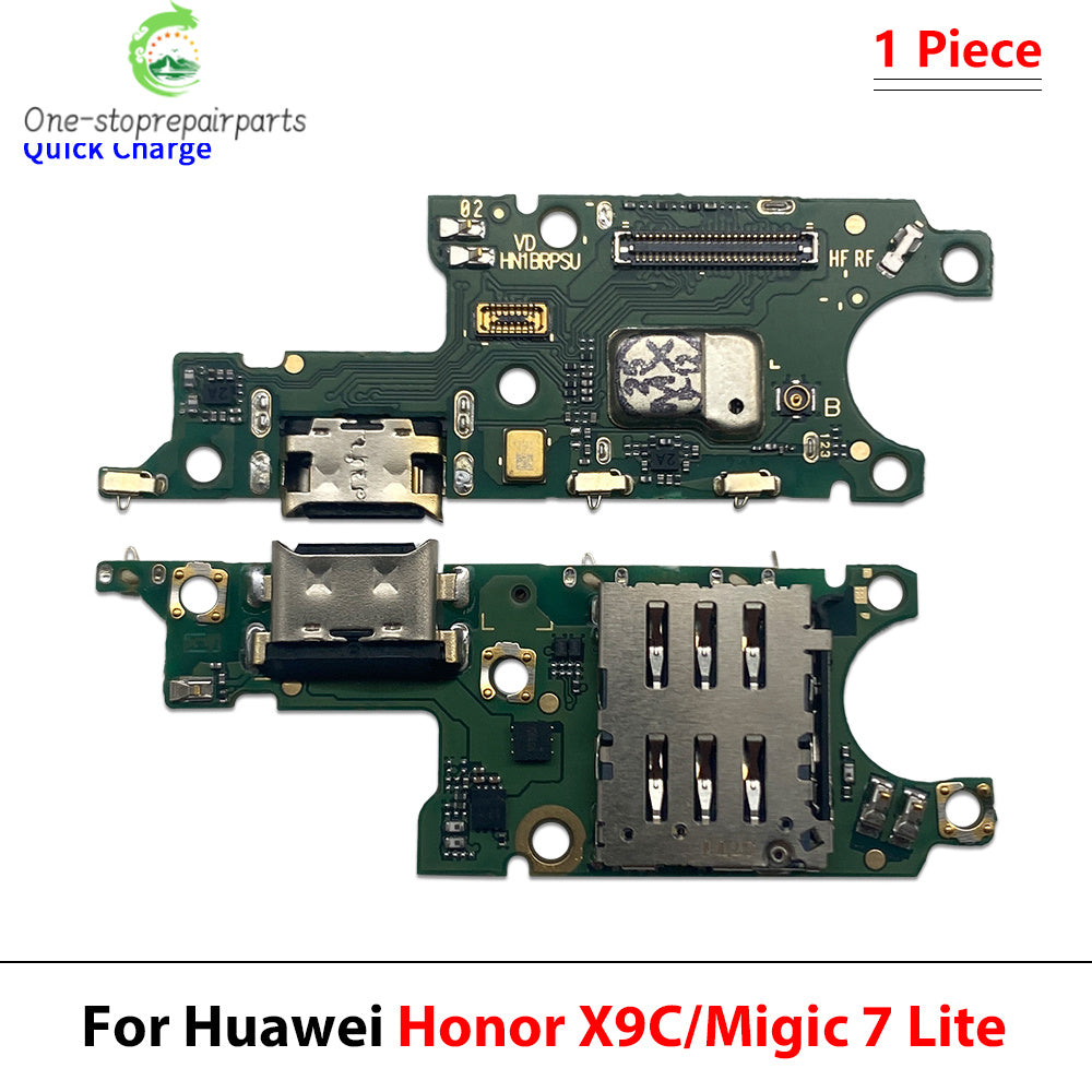 USB Charger Charging Port Connector Flex Cable For Huawei Honor X6 X6A X6B X6C X7 X7A X7B X7C X8 X8A X8C X9 X9A X9B X9C 4G 5G Huawei phone repair parts