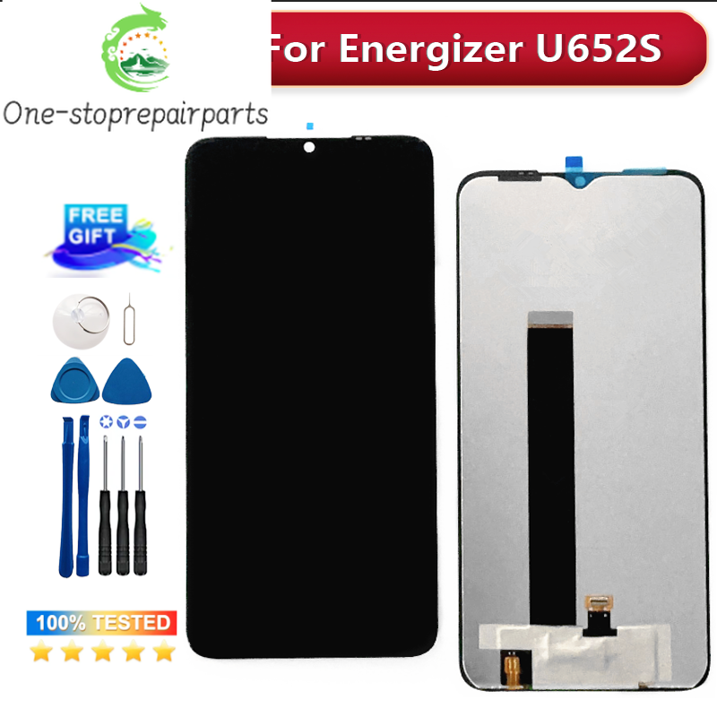 6.5 Inches New Original Replacement Parts For Energizer U652S LCD Display +Touch Screen Digitizer Assembly Other brand Phone repair parts