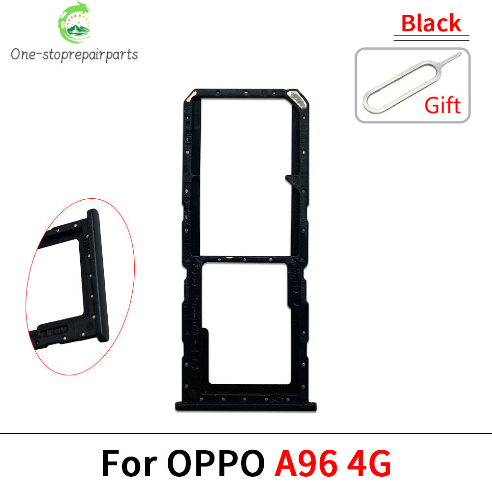 New Sim Card slot tray Holder For OPPO A92 A93 A96 4G repair parts OPPO phone repair parts