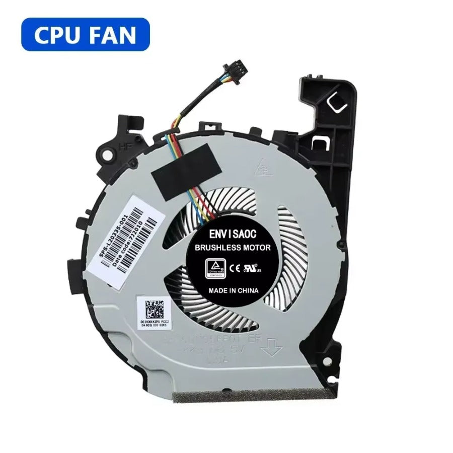 Cooler Fan For HP Pavilion Gaming 15-CX 15-cx0000 15-CX0068TX CX0061TX TPN-C133 CPU GPU Cooling Fan Heatsink Fans Cooler XRF501105PR0T XRF481305M60 HP Laptop repair parts