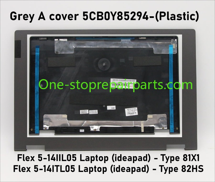 Cover case for For Lenovo ideapad Flex 5-14IIL05 5CB0Y85294 5CB0Y85291 5CB0Y85290 5CB0Y85295 Lcd back housing bezel frame upper tpcase palmrest bottom lower cover hinge Lenovo Laptop repair parts