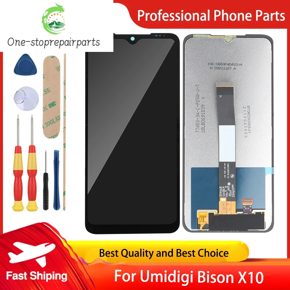 New Original 6.3 Inch Touch Screen 2340X1080 LCD Display For Umidigi Bison GT Umidigi Bison Pro BISON X10 Pro Phone Other brand Phone repair parts
