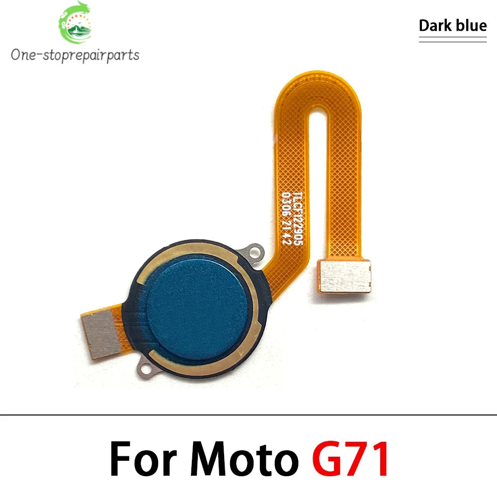 For Motorola Moto G22 G31 G51 G71 5G Home Button FingerPrint Touch ID Sensor Flex Cable Ribbon Replacement Parts Motorola phone repair parts