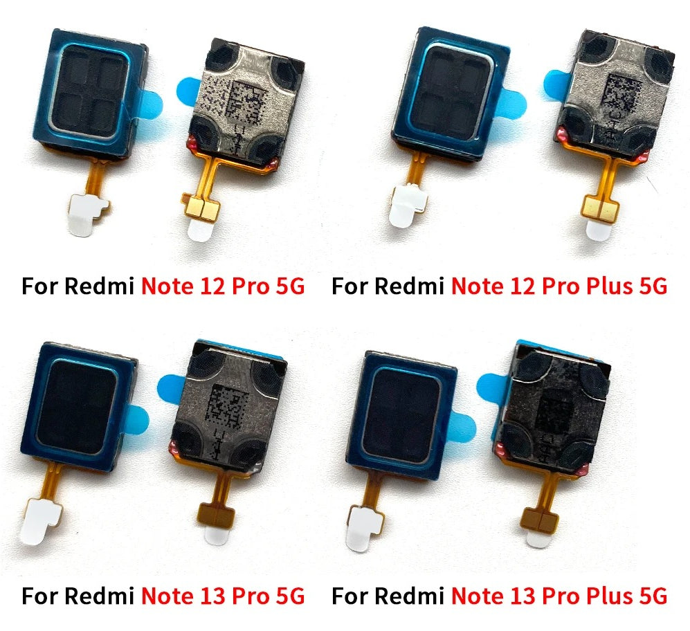 10Pcs, Earpiece Ear Speaker Sound Receiver Flex Cable For Xiaomi Redmi Note 10 10s 11 11s 12 12s 13 Pro Plus 4G 5G  Xiaomi  Xiao mi phone repair parts